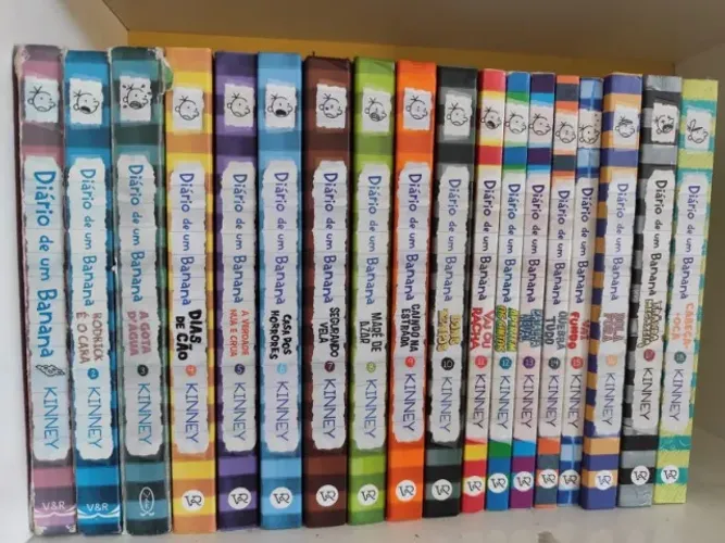 Coleção Diário de um Banana (volumes 1 ao 18)