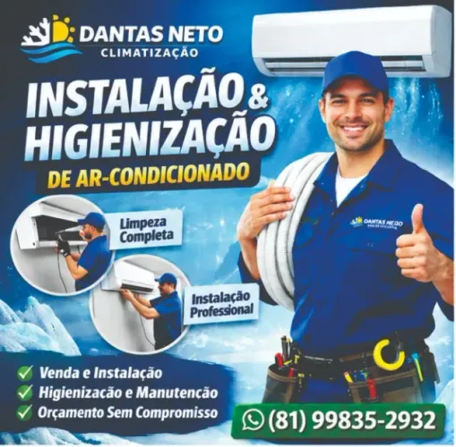 Instalação e Higienização ar condicionado split