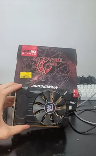 Rx 550 2gb ORIGINAL com caixa