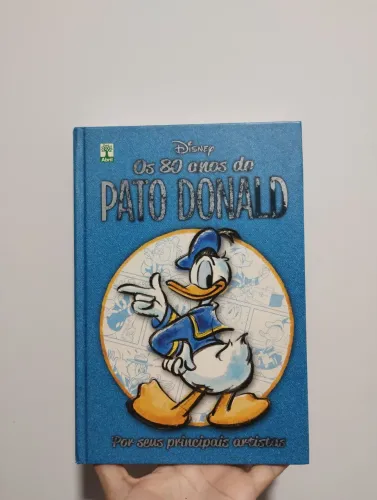 Quadrinho Os 80 anos do Pato Donald (Edição de luxo) 