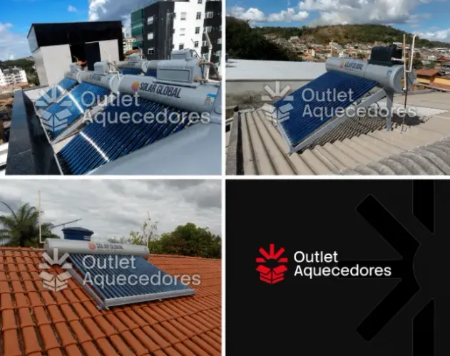 AQUECEDOR SOLAR 350L DIRETO DE FÁBRICA
