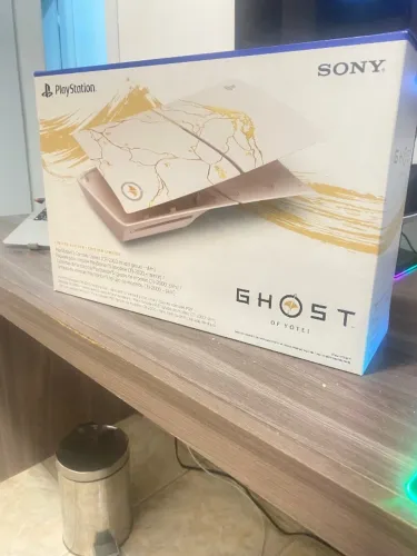 Tampas do Console Playstation 5 Edição Limitada Ghost Of Yotei