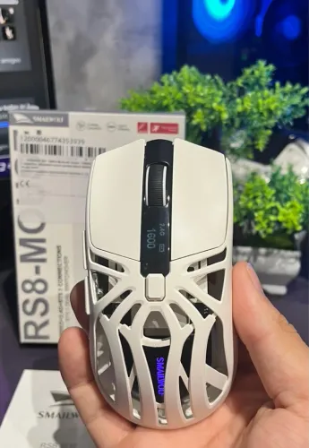 MOUSE GAMER SMAILWOLF RS8 BRANCO