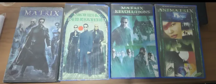 Quadrilogia Matrix em Vhs