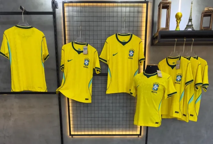 Camiseta do brasil TL1.1 jogador 