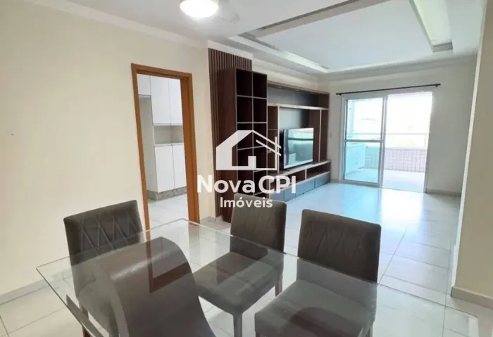 Apartamento para Locação na Ocian, Praia Grande 2 Suítes, 2 Vagas e 200m da Praia