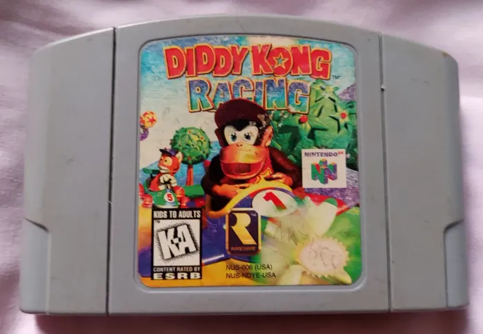 Jogo Diddy Kong Racing para Nintendo 64 em ótimo estado!