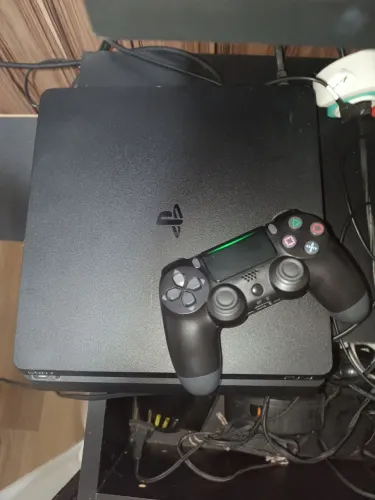 Ps4 slim 500gb - novo e funcionando perfeitamente