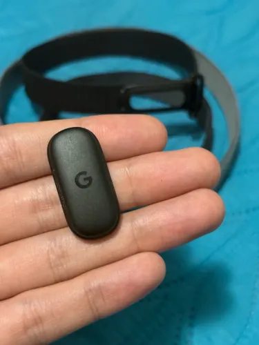 Google fitbit Air com varias pulseiras