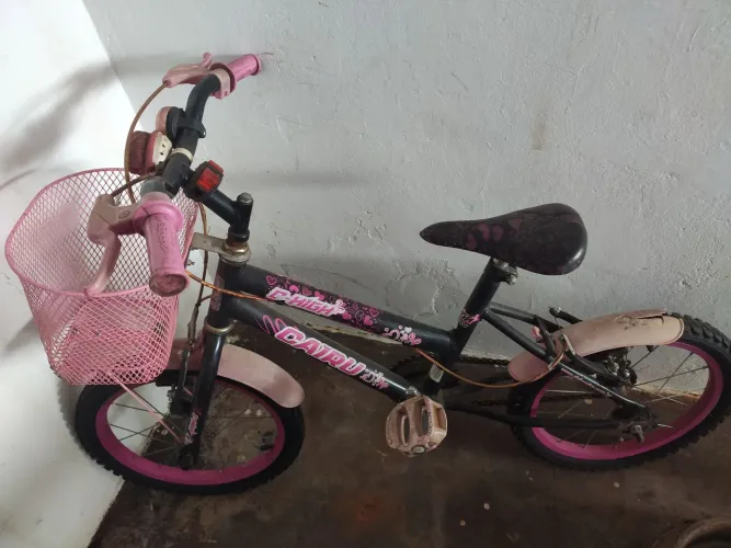 Bicicleta infantil feminina de 6 a 8 anos