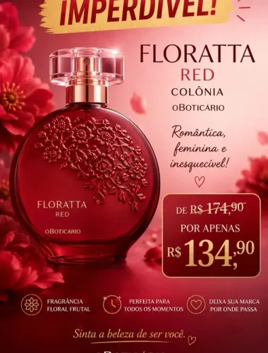 Floratta Red disponível em oferta