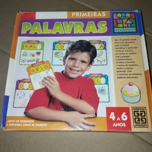 Jogo Primeiras palavras Grow