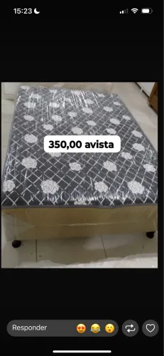 Cama apenas 350,00 até dura o estoque