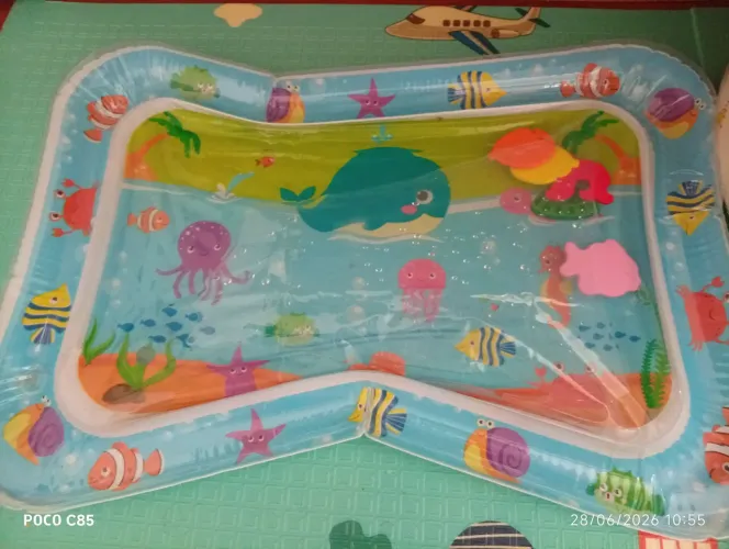 Tapete de água para bebê