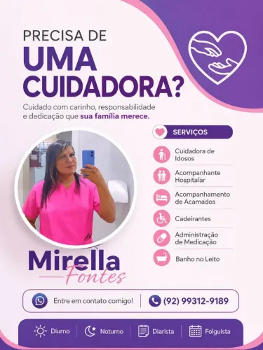CUIDADORA PARTICULAR 