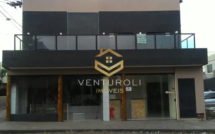 Ponto comercial para alugar no Parque Jardim Europa cozinha, escritório e 4 banheiros em