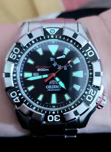 Relógio orient m force automático 