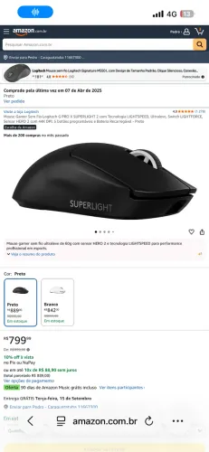 Periféricos logitech gpro