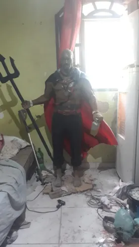imagens de exu e pombogiras de 1.80mt