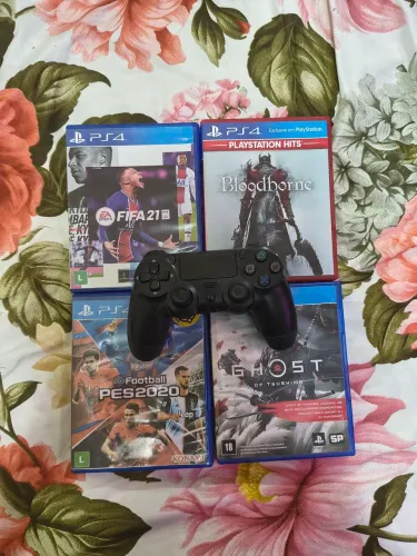 Jogos de PS4: Bloodborne, FIFA 21, PES 2020 e Ghost of Tsushima