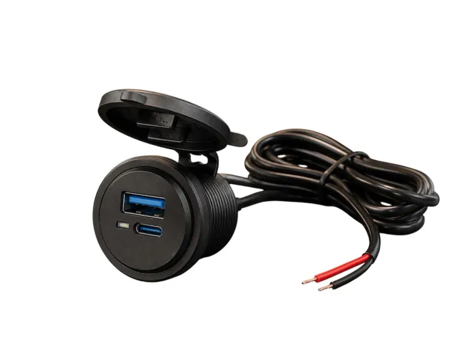 CARREGADOR RÁPIDO PARA MOTO 20W