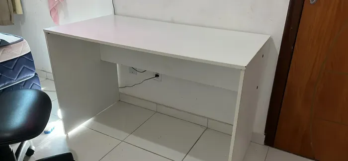 Mesa Branca Para Escritório