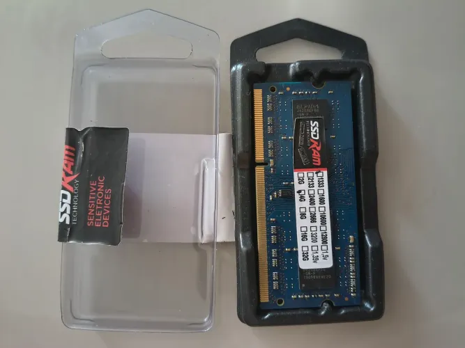 Memória ram ddr3 4gb notebook 1333mhz