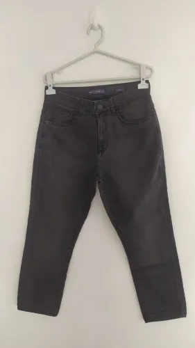 Calça masculina pool jeans slim preta Tam 38
