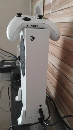 Vídeo game Xbox séries s+ controle+base vintuinha semi novos