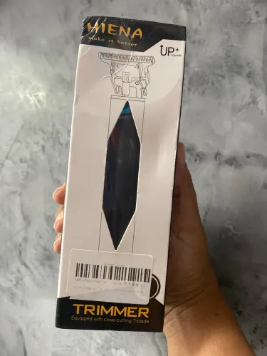 Maquina De Acabamento Barbeador Eletrico Hiena Preto 127/220v
