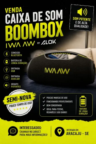 Caixa de som WAAW