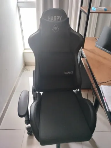 Cadeira Gamer Mancer Harpy SL, Black Edition, MCR-HRPSL-BKED