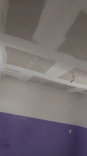 Gesso, drywall e PVC/ forro removível 