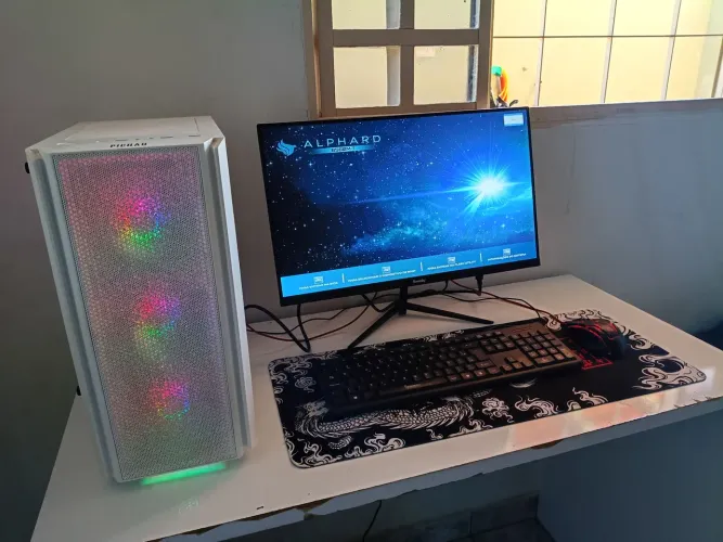 COMPUTADOR, MONITOR, MOUSE E MOUSE PAD