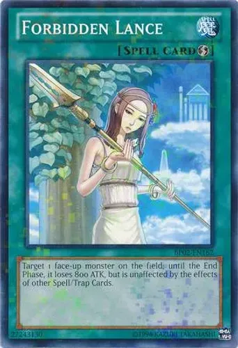 Yugioh!!! Forbidden Lance BP02-PT162 Mosaic Rare