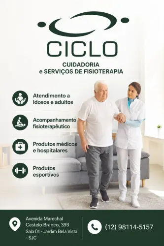 Agência de cuidadores e serviços de fisioterapia 