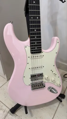 Guitarra Tagima T-640 Super SHPK Pink - Pouquíssimo uso