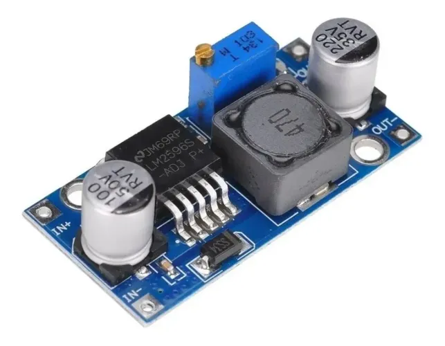 Regulador De Tensão Step Down Dc-dc Lm2596 Até 3a
