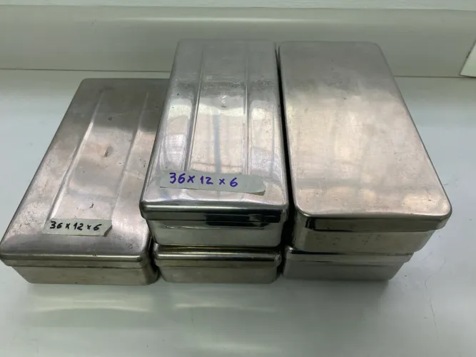 Caixas estojo de inox pequenas médias e grandes