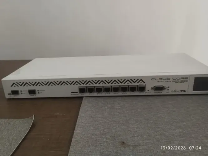 ccr1036 8g 2s+ Mikrotik porta de 10gb