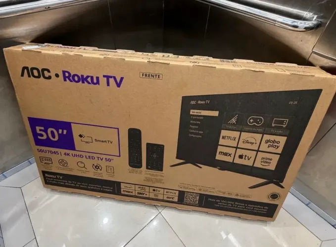 Tv 50 polegadas lacrada sou de Linhares