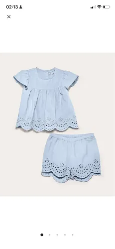 Conjunto baby way em lasie 1-3M