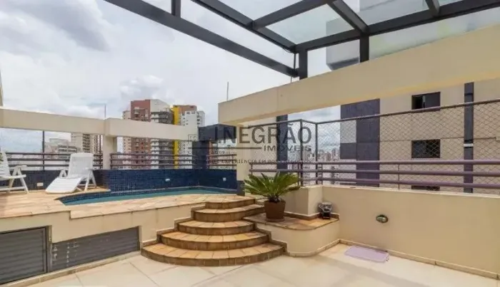 Cobertura Duplex à Venda em São Paulo-SP, Chácara Klabin: 3 Quartos, 2 Suítes, 2 Salas, 4