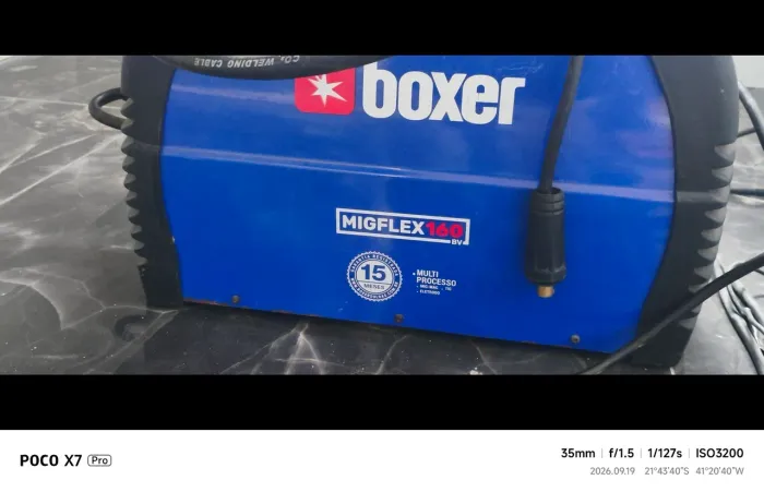 Máquina de salda boxer