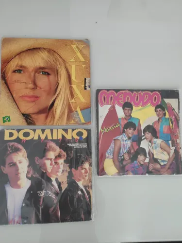 Lote lps Xuxa Dominó Menudos
