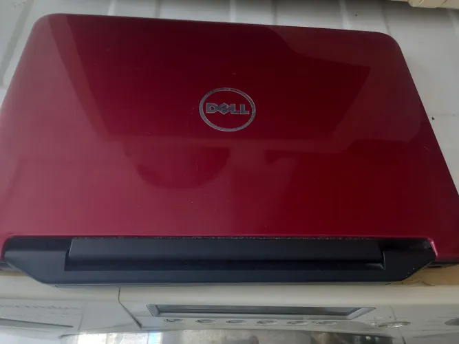 Oferta so hoje Notebook i3 inspiron vermelho ótima condições 