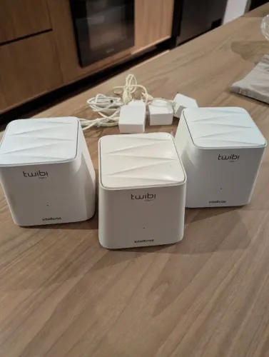 Intelbras Mesh Twibi Giga + 3 unds