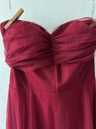 Vestido longo de festa
