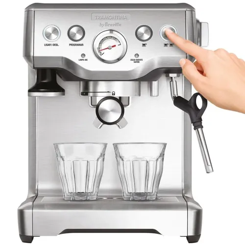 Cafeteira Tramontina by Breville 1,8 Litros Aço Inox Prata 220V