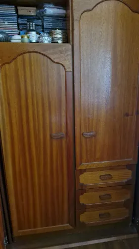 Guarda roupa madeira infantil